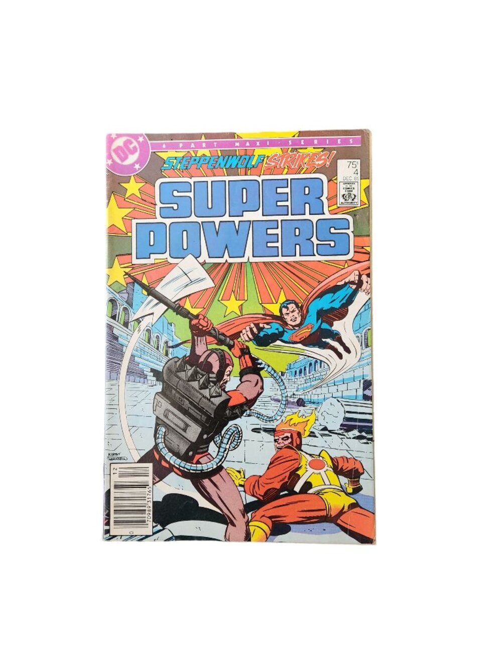 DC Comics Super Powers #4 1985 Comic Book Collector Bagged Boarded
